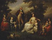 Angelica Kauffmann, ferdinand iv med familj